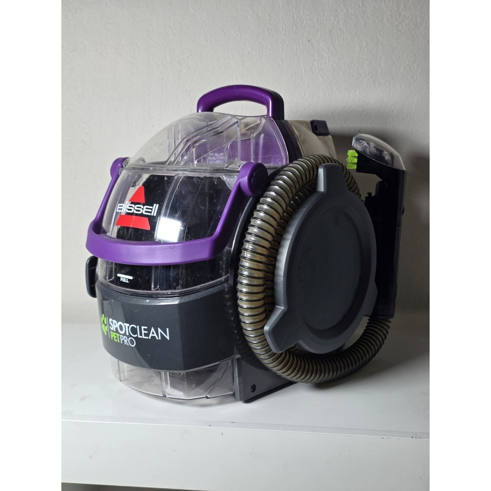 Bissell 2458 SpotClean Pet Pro Portable Carpet Cleaner Great Condition